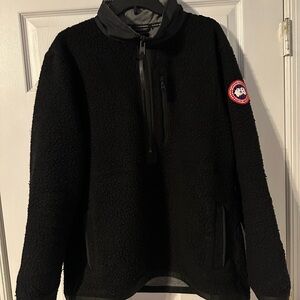 Canada Goose Men’s Simcoe Fleece Quarter Zip Black